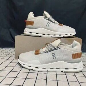 🎍On Running Cloudnova White Pearl Brown